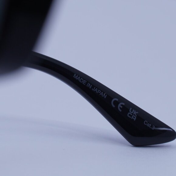 Saint Laurent SL 757 001 Sunglasses Black Square Frame, Dark Grey Lenses - Picture 6 of 10